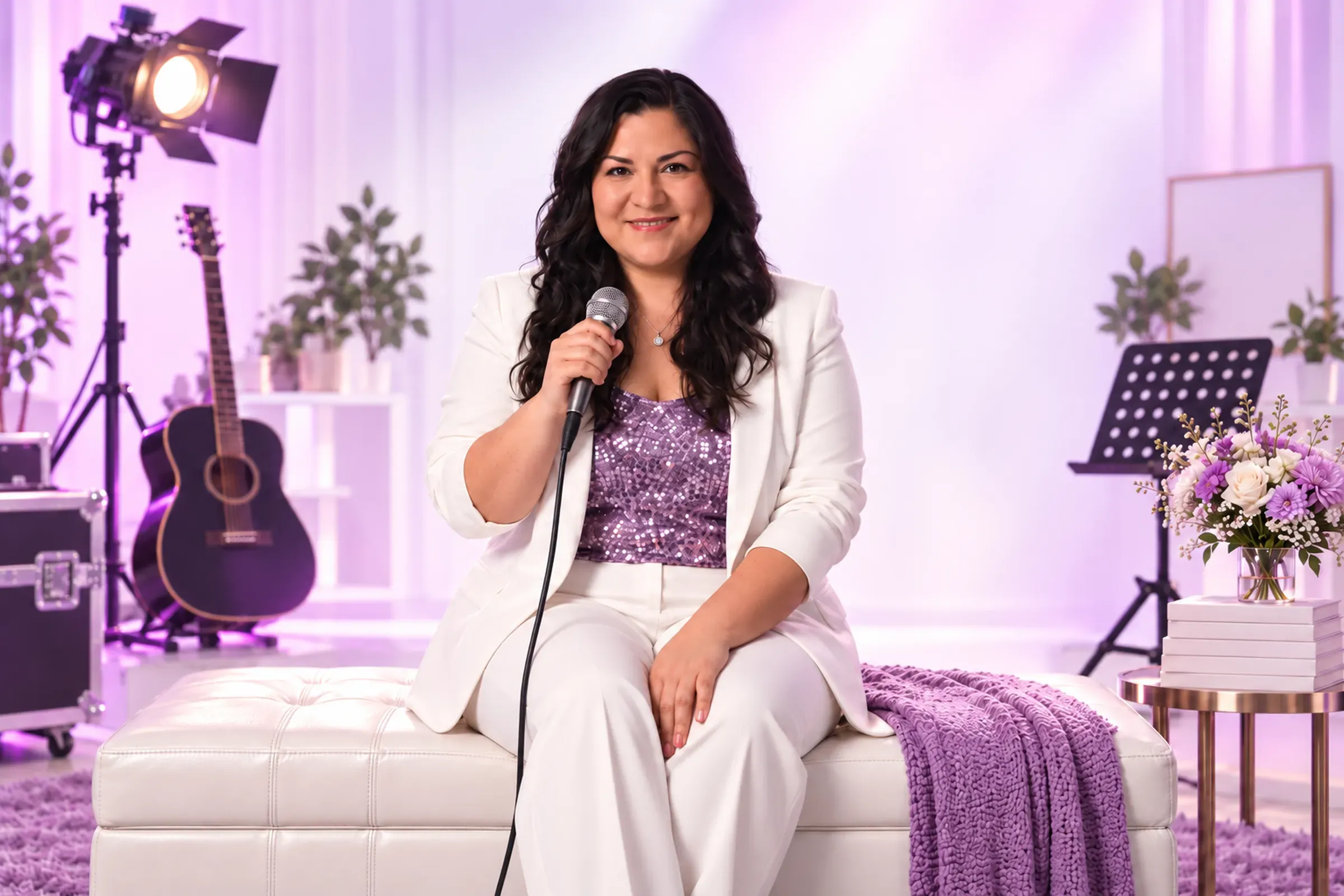 Laura Bravo, singer and vocal coach